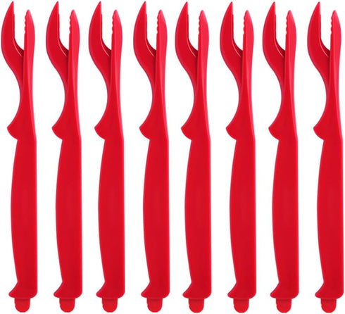 Ymkf Sqqr 25 PCS Seafood Tools picks Crab Legs Crackers for Crab,Lobster,Prawns,Shellfish Sheller Knife.