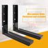 Foldable Arm Adjustable Microwave Wall Mount Brackets, Extensible Wall Hanging Oven Stand Shelf Rack, Load 100 lb