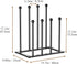 Closet, 4 pickpiff Free Standing Shoe Racks - Black Metal Boot Rack, Shoe Organizer for Dorm Room, Entryway, Bedroom