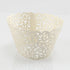 YOZATIA 60PCS Ivory Cupcake Wrappers, Lace Cupcake Liners for Wedding/Birthday Party Decoration