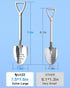 Fathers Day Gifts for Dad, Large Papas Ice Cream Shovel, Icecream Scoop Stainless Steel, Anniversary Birthday Gifts
