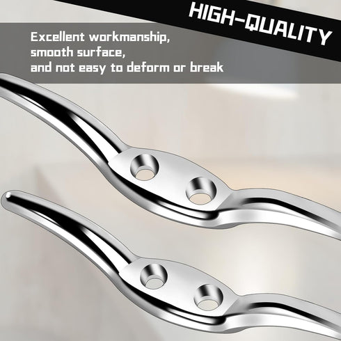 4 Pcs Hook for Blinds Cord,Zinc Alloy Blind Cord Holder with Screws Blind Cord Safety Rope Cleat Window Rope Cleat Hook Blind Accessories Hooks for Home Office Window Blinds Curtains Sun Shades Ropes by Mozeat Lens