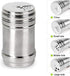 Gift Set Spice Jar with Shaker Tops, Food Seasoning Bottle with Travel Bag, Set of 6 Kitchen Gadget for Camping