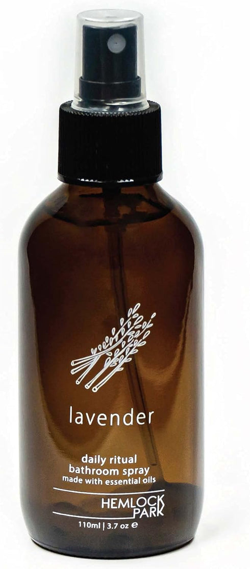 Hemlock Park Lavender Room Spray | Sustainably Made in USA with Essential Oils and Botanicals | Naturally Scent Your