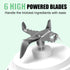 Portable Blender for Smoothies - 20 Oz Mini Glass Mixer with 6 Blades, USB Rechargeable