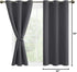 DWCN Blackout Curtains for Bedroom & Living Room, Thermal Insulated Light Blocking Drapes with Tiebacks, 42 x 54