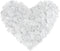 1000 Pcs White Artificial Silk Rose Petals for Wedding Party Decoration