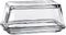 Fox Run Glass Butter Dish With Cover, Clear Butter Dish For The