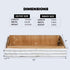 Handicrafts Home Handmade Ivory Pattern Decorative Box, Storage Organizer for Keepsakes, Boho Style