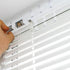 Jetec 2.5 Inch Arc-Shaped Clear Plastic Valance Clips, Hidden Window Blind Holder (30 Pieces)