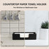 CMLKLZD Countertop, Commercial Paper Towel Dispenser Wooden Folded Paper Hand Towel Holder for Guest Bathroom, Tabletop