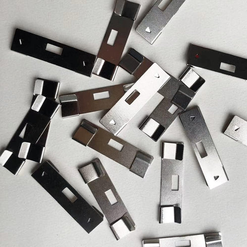 Vertical Blind Repair Kit, 12 PCS Vane Savers, Clips, and Metal Tabs for Vertical Blinds Replacement