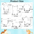 Kitty Cat Cookie Cutter Set, 6 Piece Cat Face, Kitty Butt, Paw and Cute Shapes for Themed Party