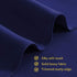 NICETOWN Royal Blue Blackout Curtain Panels, Energy Saving Thermal Insulated Drapes (1 Pair, 42 by 54-Inch)
