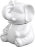 HIC Kitchen Elephant Sugar Bowl, Fine Porcelain, 8-Ounce Capacity