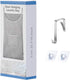X-Large Hanging Laundry Hamper Bag, Door Hanging Hamper with Front Pocket, 35X22 inch (Grey)