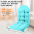 FUNBERRY Adirondack Chair Cushion, Thicken Comfy Cushions for Rocker Non Slip Fade Shield Waterproof High Back
