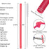 12 Pcs Eco Friendly Silicone Straws with 2 Cleaning Brushes, Reusable Drinking Straws for 20oz Tumblers