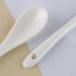 Porcelain Egg Spoons Set of 12, Ceramic Spoons for Soft-Boiled Eggs, Coffee, Tea, Desserts