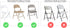 YOUR CHAIR COVERS - Light Blue Spandex Folding Chair Cover - Stretch Fitted Folding Upholstered Seat Cushion Cover