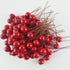GXXMEI 300PCS 10 mm Artificial Holly Berries, Mini Fake Berries Decor on Wire for Christmas Tree Decorations Flower