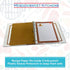 Full Size Paper Recipe Pages, Pack of 25 Sheets for Printing and Preserving Family Recipes - Kitchen Counter Design from Meadowsweet Kitchens