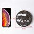 BRASSTAR Counter PTZD008 Cast Iron Bull Pot Trivet Decorative Rusted Design Recycled Metal Hot Dishes Stands Holders