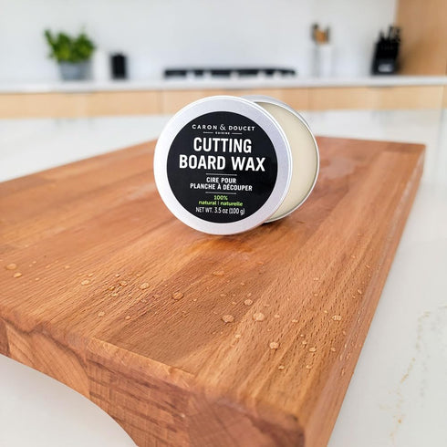 Caron & Doucet - Cutting Board & Butcher Block Conditioning Oil & Wax Bundle | 100% Plant-Based & Vegan