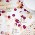 Burgundy Gold Confetti Decorations, Table Decorations for Graduation, Engagement, Birthday, and Weddings