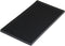 Yisharry li 6" x 12" Kitchen Square Rubber Bar Mat - PVC Black KTV Service Spill Drying Dish Mats