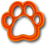 Dog Paw Cookie Cutter (2.5)