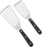 Fish Spatula - 2 Pack Stainless Steel Slotted Spatulas for Cooking, Flipping, Frying, Grilling