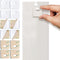 (30 Set/60 Pieces) Clear Vertical Blind Repair Tabs, Vertical Blinds Replacement Slats with 2 Alcohol Wipes