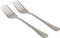Cornucopia Brands Serving Fork Set of Two (2), Elegant 9" Stainless Steel Buffet & Banquet Style Serving Forks