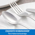 12 Pcs Forks and Spoons Silverware Set, Food Grade Stainless Steel Flatware for Home and Kitchen, Dishwasher Safe