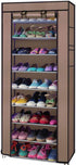 Fashine 10 Tier Shoes Cabinet Storage Organizer Shoe Rack Closet Holds 27 Pairs