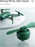 JISULIFE Portable Camping Fan with Remote Control, 8000mAh Rechargeable Battery, 4 Speeds, Green