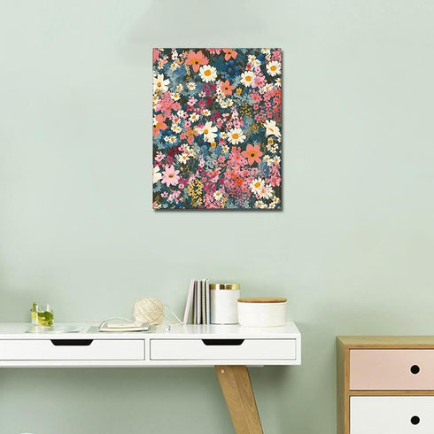 16"x20"(Frameless) Abstract Paint by Number for Adults Flowers Adults' Paint-by-Number Kits Floral Acrylic Painting by