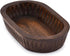 Mango Wood Decorative Bowls for Home Décor, Long Wooden Bowl for Table Centerpiece (10" x 6" x 2")
