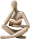 UTTCMK Bookshelf Decor Thinker Statue - Abstract Art Reading Thinker Sculpture Figurine Aesthetic,