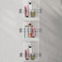 FOCSPROD RV Shower Corner Storage Bar, 7.9-13.7 inches RV Bathroom Travel Trailer