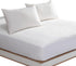 Queen Size Waterproof Mattress Protector, Rayon from Bamboo Fitted Cover with Deep Pocket Up to 18''