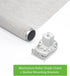 Rollerhouses Roller Shade Brackets, Mechanism Clutch + Skyline Mounting Brackets + End Plug for 1 1/4" Tube