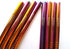 Reusable Straws Set, Stainless Steel Metal, Colorful, Includes 8 Straws, 4 Silicone Tips, 2 Cleaning Brushes, Travel