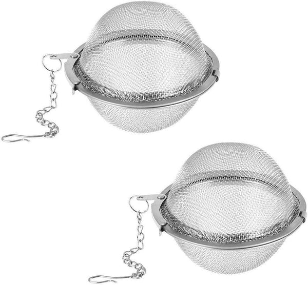 GOLF Tea Steeper, 2Pcs Mesh Tea Infuser Premium Tea Filter Tea Interval Diffuser