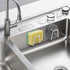 Everlling Sink,1 Magnetic Sponge Holder for Kitchen Pcs Strong Magnetic Stainless Steel Rack Stand, Kitchen