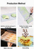 Hollow Leaf Silicone Mold for Chocolate Candy, 3D Food Cooking Decorations, Fondant Mold