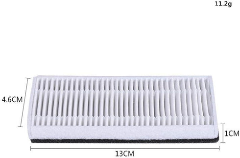 Replacement Parts for Ecovacs DEEBOT N79 N79S DN622 500 N79w N79se Robotic Vacuum Cleaner, 3 Filter, 4 Side Brush