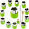 14 Pcs Stainless Steel Fruit Vegetable Cookie Cutters, Mini Pie Cookie Stamps Mold for Kids Baking