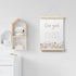 Room,12x16 Inch PaJiaNi Wildflower Nursery Decor, Our Girl Thank Heaven for Little Girls Wall Decor, Wildflower Picture